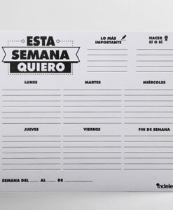 Planner semanal