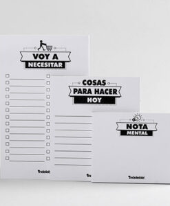 Planner set de tres